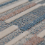 Patchwork Stripe Blue Apricot